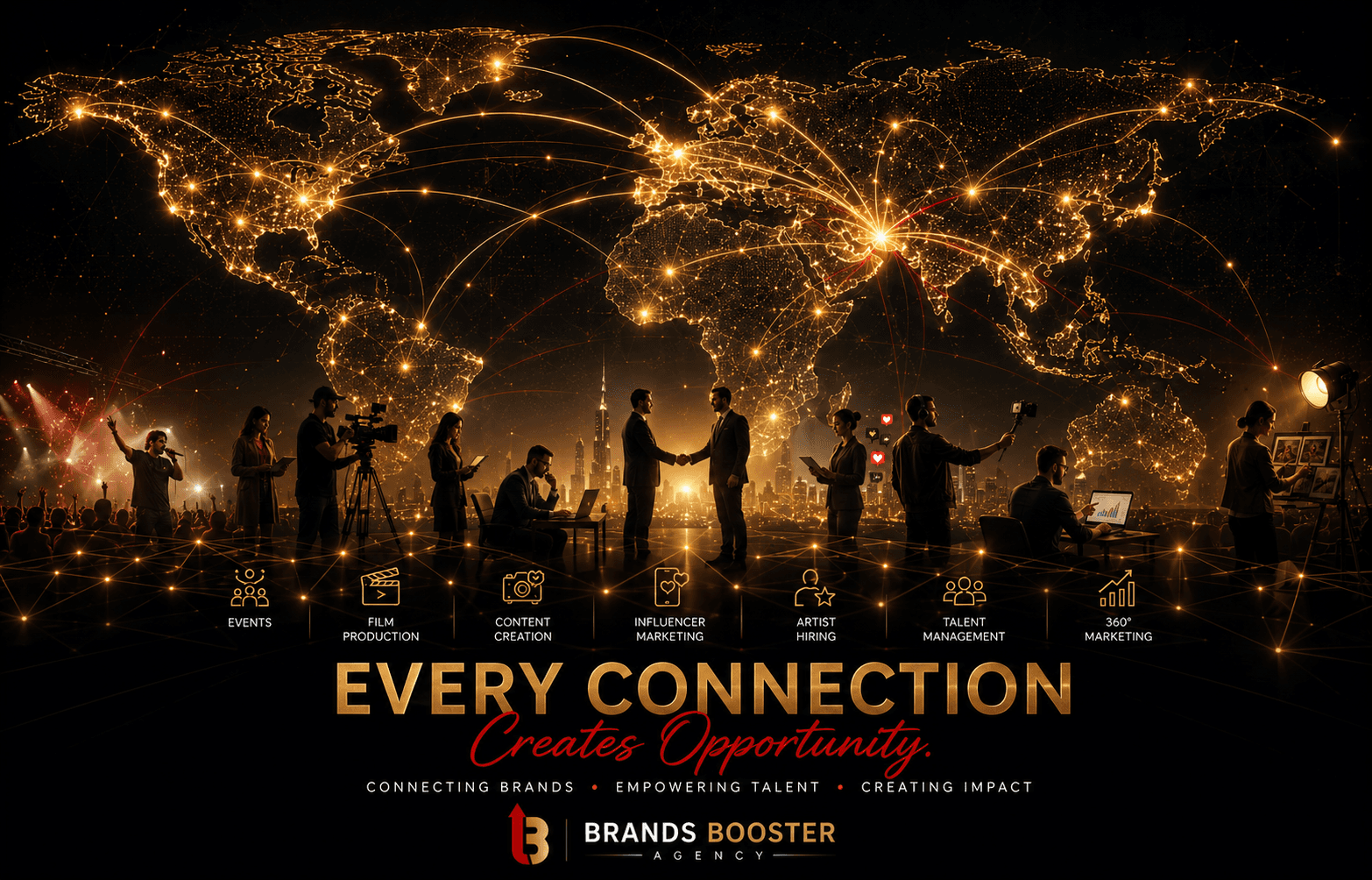 Behind the scenes production and events